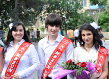 Last bell. Baku, Azerbaijan, May 31, 2013