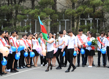 Last bell. Baku, Azerbaijan, May 31, 2013