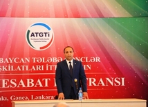 Azərbaycan Tələbə Gənclər Təşkilatları İttifaqının illik hesabat konfransı. Bakı, Azərbaycan, 03 iyun 2013