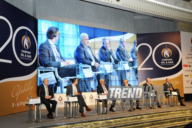 'Caspian Oil and Gas 2013' conference launched in Baku. Baku, Azerbaijan, June 05, 2013