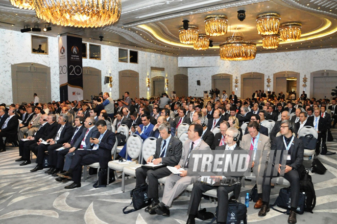 'Caspian Oil and Gas 2013' conference launched in Baku. Baku, Azerbaijan, June 05, 2013