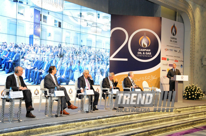 'Caspian Oil and Gas 2013' conference launched in Baku. Baku, Azerbaijan, June 05, 2013