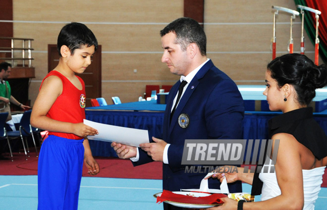 İdman gimnastikası üzrə Azərbaycanın ən güclüləri müəyyənləşdi. Bakı, Azərbaycan, 07 iyun 2013