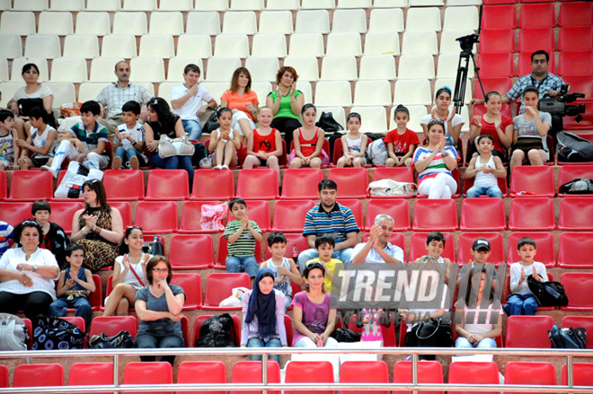 İdman gimnastikası üzrə Azərbaycanın ən güclüləri müəyyənləşdi. Bakı, Azərbaycan, 07 iyun 2013