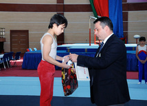 İdman gimnastikası üzrə Azərbaycanın ən güclüləri müəyyənləşdi. Bakı, Azərbaycan, 07 iyun 2013