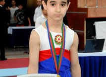 İdman gimnastikası üzrə Azərbaycanın ən güclüləri müəyyənləşdi. Bakı, Azərbaycan, 07 iyun 2013