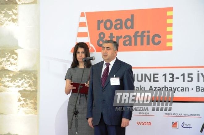 TransCaspian 2013 and Road Traffic 2013. Baku, Azerbaijan, June 13, 2013 