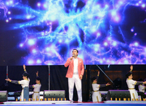 Baku holds concert and fireworks in honor of  National Salvation Day. Azerbaijan, June 15, 2013