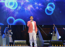 Baku holds concert and fireworks in honor of  National Salvation Day. Azerbaijan, June 15, 2013