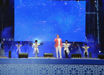 Baku holds concert and fireworks in honor of  National Salvation Day. Azerbaijan, June 15, 2013