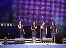 Baku holds concert and fireworks in honor of  National Salvation Day. Azerbaijan, June 15, 2013