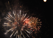 Baku holds concert and fireworks in honor of  National Salvation Day. Azerbaijan, June 15, 2013