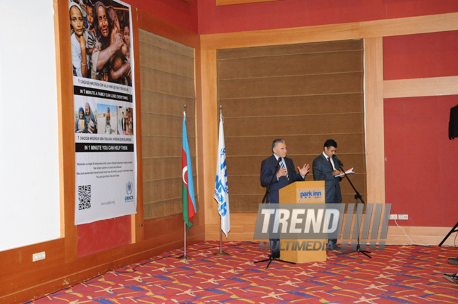 The Conference is dedicated to the World Refugee Day.Baku Azerbaijan, June 20, 2013