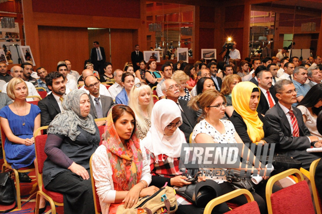 The Conference is dedicated to the World Refugee Day.Baku Azerbaijan, June 20, 2013