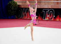 Bakıda bədii gimnastika üzrə 20-ci Azərbaycan birinciliyi başlayıb. Bakı, Azərbaycan, 24 iyun 2013