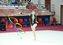 Bədii gimnastika üzrə XX Azərbaycan birinciliyinin qalibləri müəyyən edilib. Bakı, Azərbaycan, 26 iyun 2013