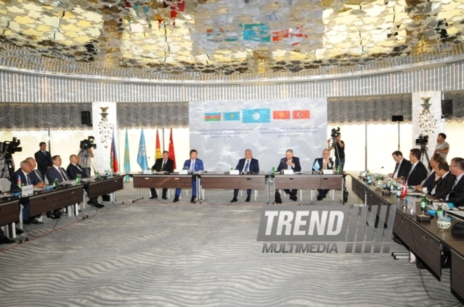 The first meeting of transport ministers of the Cooperation Council of Turkic-Speaking States. Baku, Azerbaijan, July 03, 2013