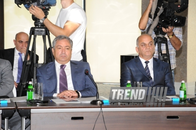 The first meeting of transport ministers of the Cooperation Council of Turkic-Speaking States. Baku, Azerbaijan, July 03, 2013