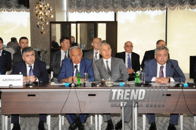 The first meeting of transport ministers of the Cooperation Council of Turkic-Speaking States. Baku, Azerbaijan, July 03, 2013