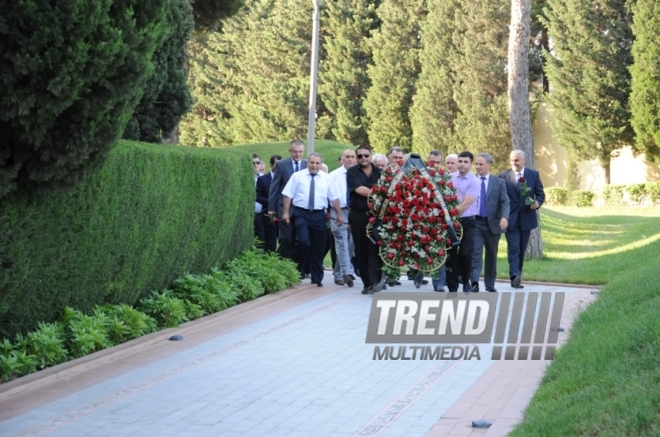 VI Congress of Azerbaijani Journalists. Baku, Azerbaijan, July 11, 2013