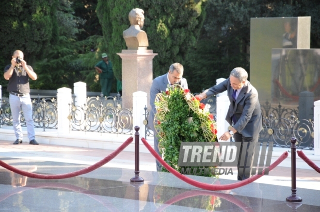 VI Congress of Azerbaijani Journalists. Baku, Azerbaijan, July 11, 2013