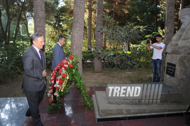 VI Congress of Azerbaijani Journalists. Baku, Azerbaijan, July 11, 2013