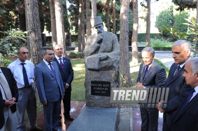 VI Congress of Azerbaijani Journalists. Baku, Azerbaijan, July 11, 2013