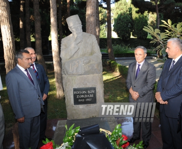 VI Congress of Azerbaijani Journalists. Baku, Azerbaijan, July 11, 2013