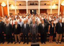 VI Congress of Azerbaijani Journalists. Baku, Azerbaijan, July 11, 2013