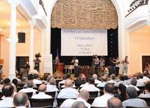 VI Congress of Azerbaijani Journalists. Baku, Azerbaijan, July 11, 2013