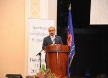 Head of Azerbaijani Presidential Administration Social and Political Department Ali Hasanov. Baku, Azerbaijan, July 11, 2013