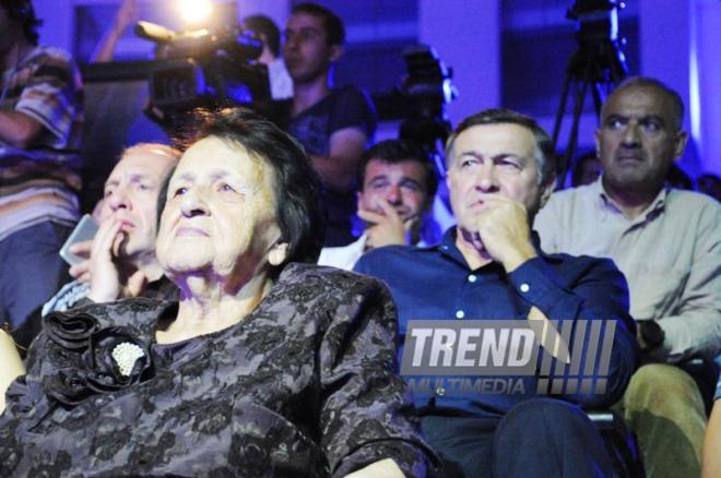 Azerbaijani famous singer and composer EMIN’s annual concert takes place in Green Theater in Baku. Azerbaijan, July 11, 2013 