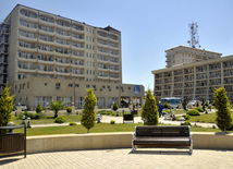 Oil Rocks is a city type settlement, which was founded in 1947. Azerbaijan, July 12, 2013