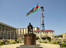 Oil Rocks is a city type settlement, which was founded in 1947. The settlement is situated in the territory of Pirallahi district of Baku. Azerbaijan, July 12, 2013