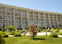 Oil Rocks is a city type settlement, which was founded in 1947. Azerbaijan, July 12, 2013