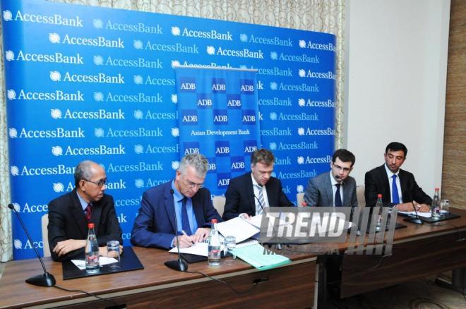 The Asian Development Bank has provided Azerbaijani AccessBank with a  million credit. Baku, Azerbaijan, July 24, 2013