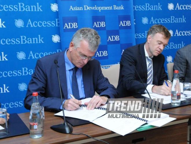 The Asian Development Bank has provided Azerbaijani AccessBank with a  million credit. Baku, Azerbaijan, July 24, 2013