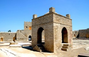 ATESHGAH a historical-architectural reserve. Baku, Azerbaijan, Aug.13, 2013