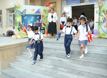 A step towards future. Baku, Azerbaijan, Sept.16, 2013