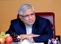 Iranian ambassador to Azerbaijan Mohsen Pak Ayin. Baku, Azerbaijan, Sep.17, 2013