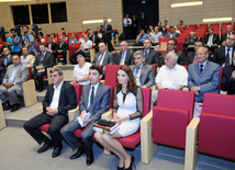 Azerbaijan Diplomatic Academy holds conference ‘Azerbaijan Democratic Republic and Caucasus Islamic Army’. Baku, Azerbaijan, Sep.20, 2013