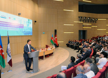 Azerbaijan Diplomatic Academy holds conference ‘Azerbaijan Democratic Republic and Caucasus Islamic Army’. Baku, Azerbaijan, Sep.20, 2013