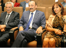 A premiere of the film "Mahmud and Maryam" based on the novel by popular Azerbaijani writer Elchin Efendiyev. Baku, Azerbaijan, Sep.26, 2013