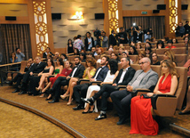 A premiere of the film "Mahmud and Maryam" based on the novel by popular Azerbaijani writer Elchin Efendiyev. Baku, Azerbaijan, Sep.26, 2013