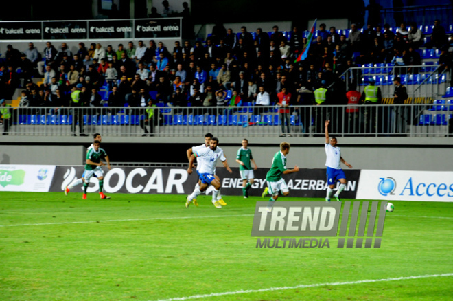 Futbol üzrə "DÇ-2014"ün seçmə mərhələsi çərçivəsində Azərbaycan-Şimali İrlandiya qarşılaşması. Bakı, Azərbaycan, 11 oktyabr 2013