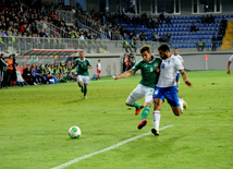 Futbol üzrə "DÇ-2014"ün seçmə mərhələsi çərçivəsində Azərbaycan-Şimali İrlandiya qarşılaşması. Bakı, Azərbaycan, 11 oktyabr 2013