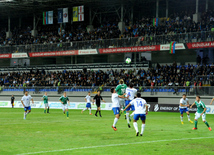 Futbol üzrə "DÇ-2014"ün seçmə mərhələsi çərçivəsində Azərbaycan-Şimali İrlandiya qarşılaşması. Bakı, Azərbaycan, 11 oktyabr 2013