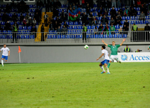 Futbol üzrə "DÇ-2014"ün seçmə mərhələsi çərçivəsində Azərbaycan-Şimali İrlandiya qarşılaşması. Bakı, Azərbaycan, 11 oktyabr 2013