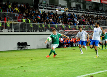 Futbol üzrə "DÇ-2014"ün seçmə mərhələsi çərçivəsində Azərbaycan-Şimali İrlandiya qarşılaşması. Bakı, Azərbaycan, 11 oktyabr 2013