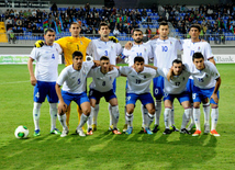 Futbol üzrə "DÇ-2014"ün seçmə mərhələsi çərçivəsində Azərbaycan-Şimali İrlandiya qarşılaşması. Bakı, Azərbaycan, 11 oktyabr 2013